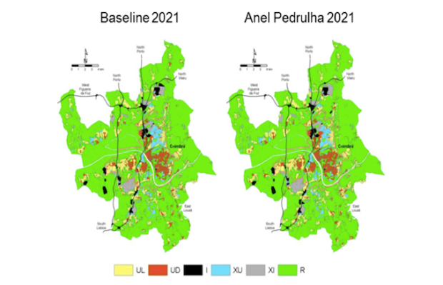 UrbCA - Celular Automata Modeling for Accessibility Appraisal in Spatial Plans